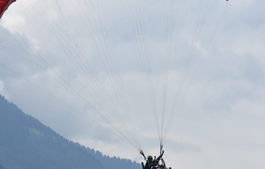 Classic Paragliding Flight in Dobhi